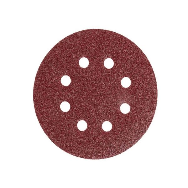 DISCO LIXA VELCRO PERFURADO 125 GR. 100 TITANIUM