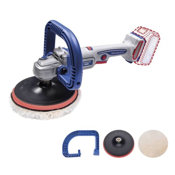 POLITRIZ S/ BATERIA E CARREGADOR 20V 7 180MM BRUSHLESS TRAMONTINA