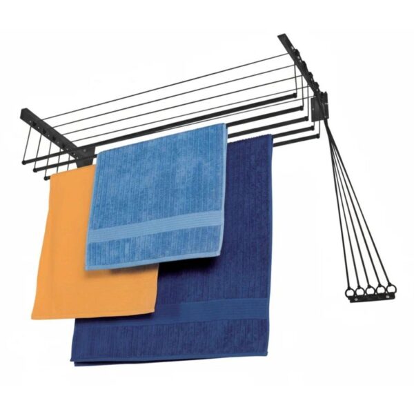 VARAL MASTER INNOVAR TETO PAREDE INDIV 1,2M PRETO MAXEB