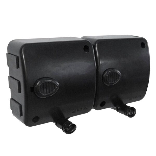 VARAL DE PAREDE PLASTICO STENDMAX 2 MODULO REGUL 6,0M PRETO MAXEB