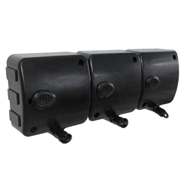 VARAL DE PAREDE PLASTICO STENDMAX 3 MODULO REGUL 6,0M PRETO MAXEB