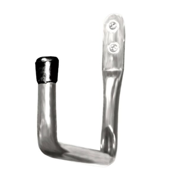 GANCHO MULTIUSO DE PAREDE ACO 105X20X150MM BRANCO MAXEB