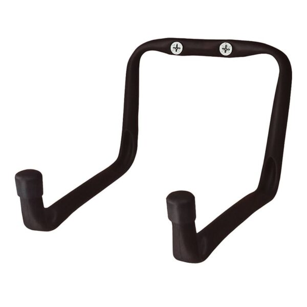 SUPORTE DUPLO PARA MANGUEIRA DE PAREDE  120X120X120MM  PRETO MAXEB