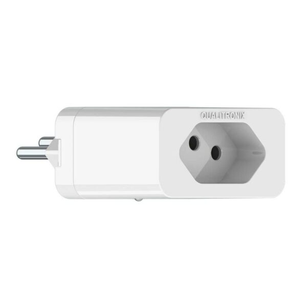 PLUG PROTECTOR 3 PINOS 10A BRANCO QUALITRONIX