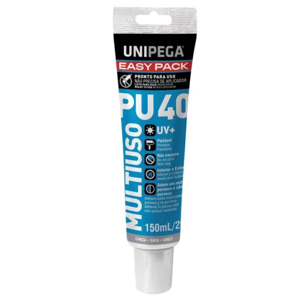 PU40 MULTIUSO CINZA EASY PACK 150ML/250G UNIPEGA