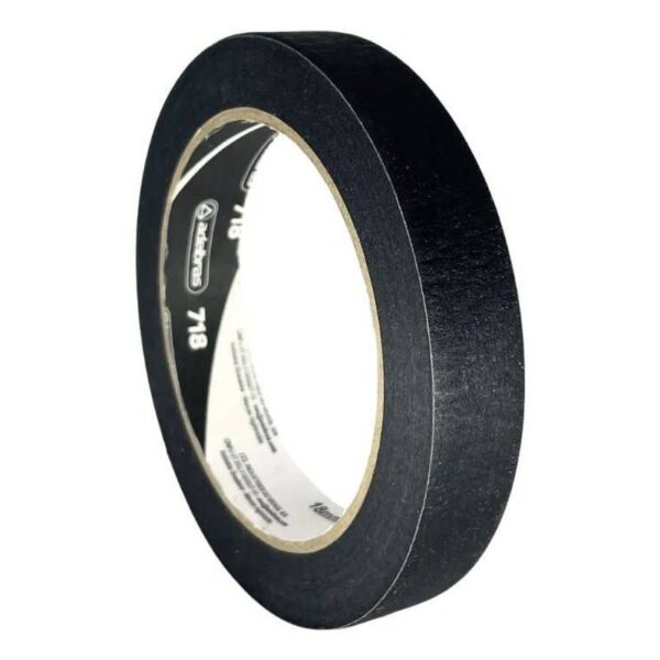 FITA CREPE PRETA 18MMX40M ADELBRAS