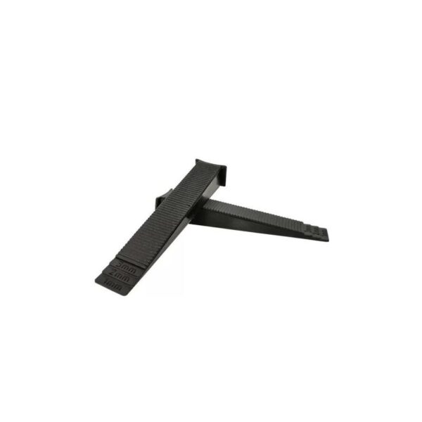 CUNHA NIVELADORA LINHA BASICA 50 PCS PRETA BUMAX