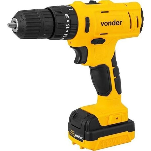PARAFUSADEIRA/FURADEIRA IMPACTO 12V C/ 1 BATERIA + MALETA STANLEY