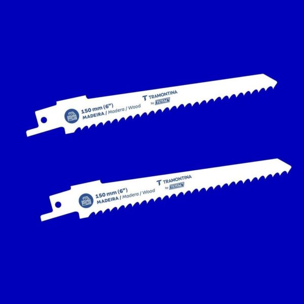 LAMINAS P/ SERRA SABRE P/ METAL 5 PCS TRAMONTINA